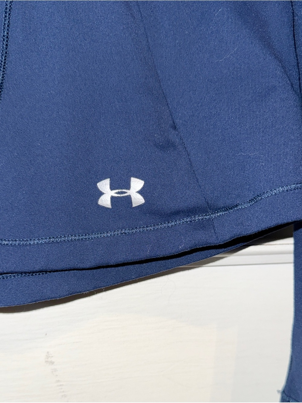Under Armour Women’s Full-Zip Heatgear Jacket - Navy Blue - Picture 3 of 5